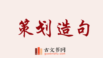 用策划造句「策划」相关的例句（共192条）